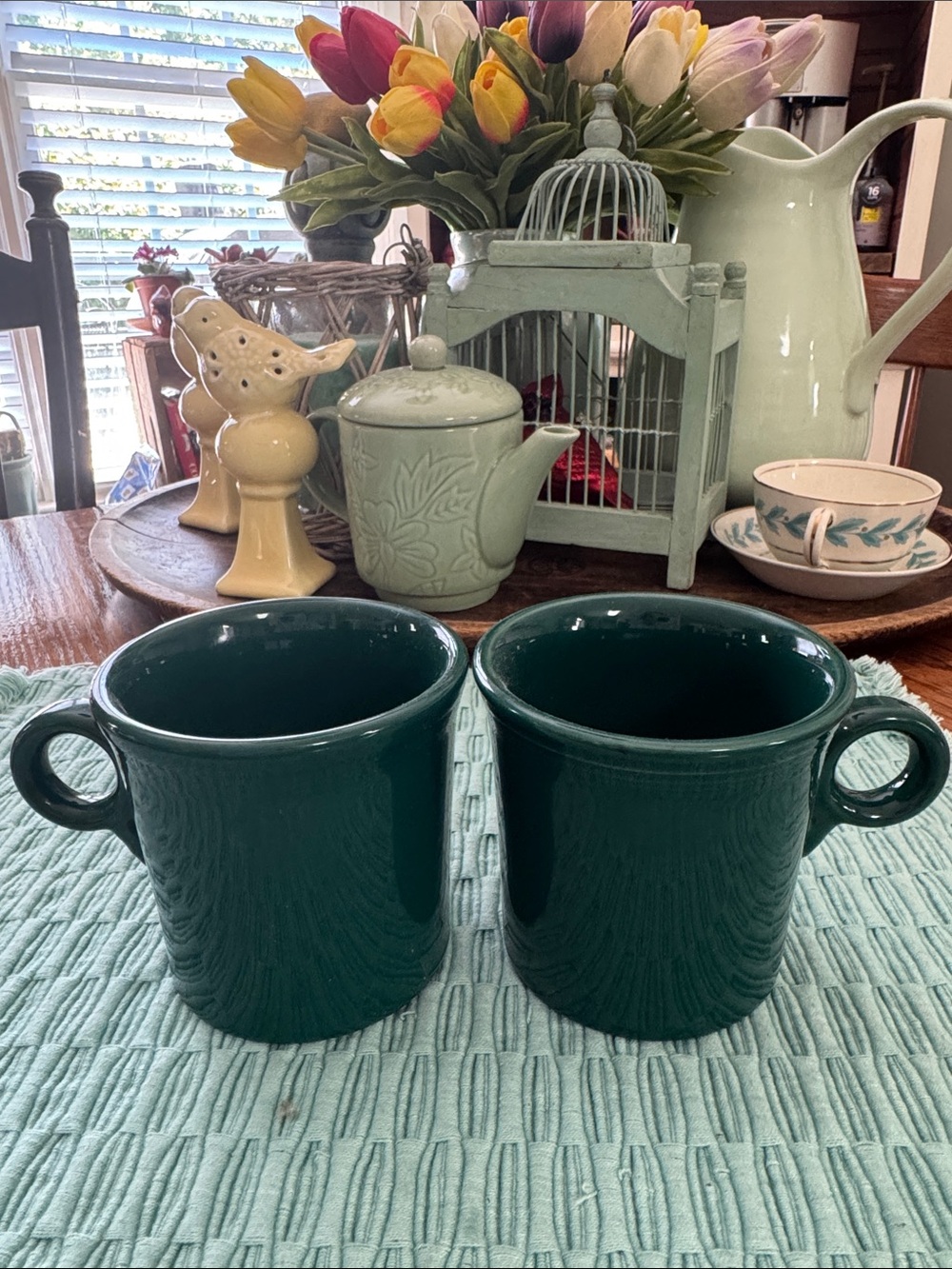 Fiesta Ware Mugs - Set of 2